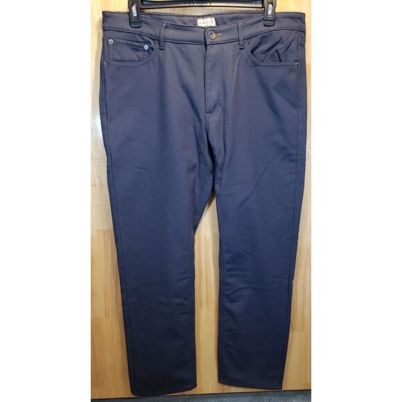 Weatherproof Vintage Pants Men’s 39x30 Navy Straight Fit Casual Cotton Blend - Picture 1 of 14